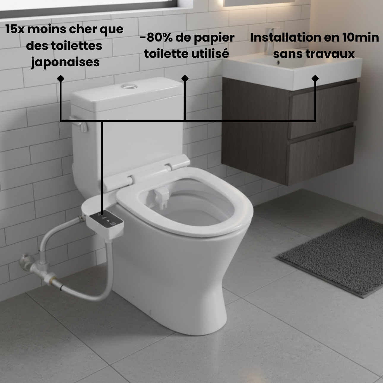 Bidet Washiro© Sense